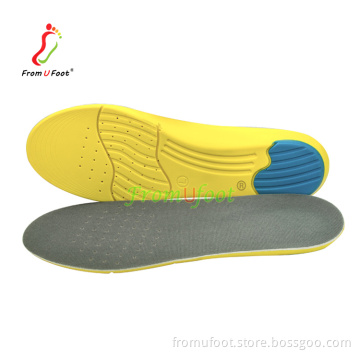ZRWR06 Hot sales PU insoles flat foot treatment Orthopedic Insole